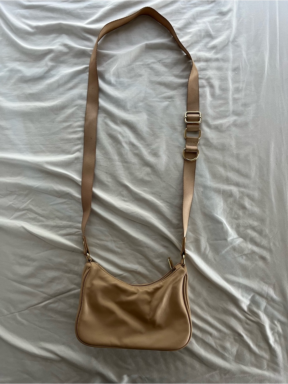 wild fable Tan Shoulder Bag with Adjustable Strap